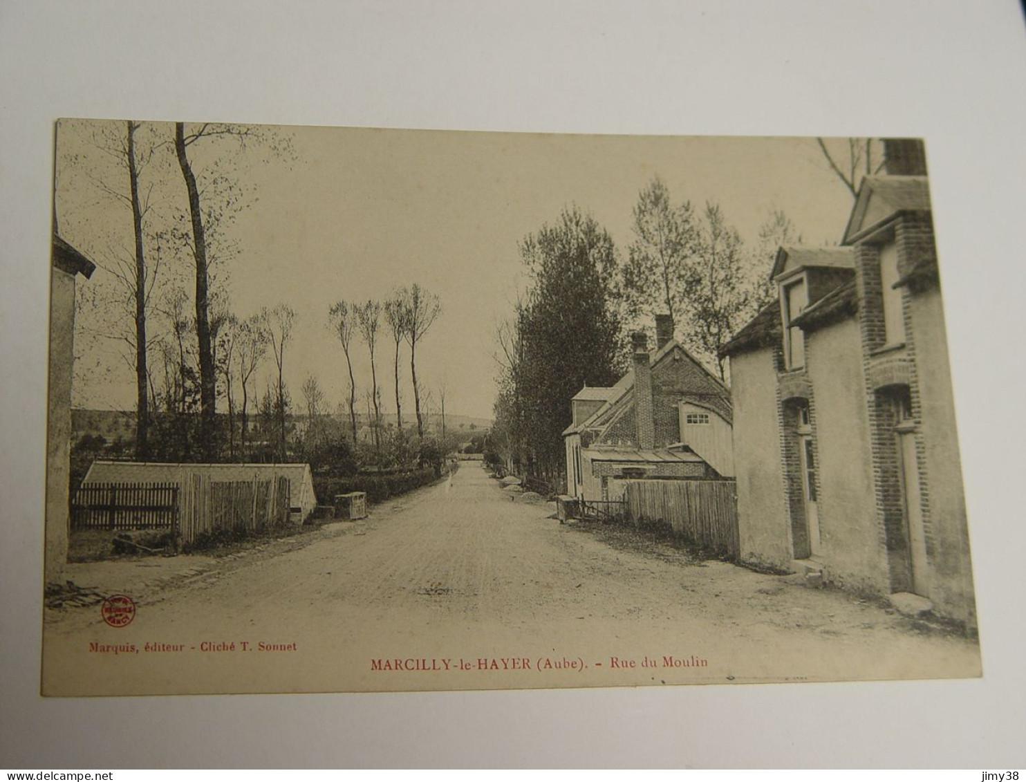 AUBE-MARCILLY LE HAYER-RUE DU MOULIN ED MARQUIS- - Marcilly