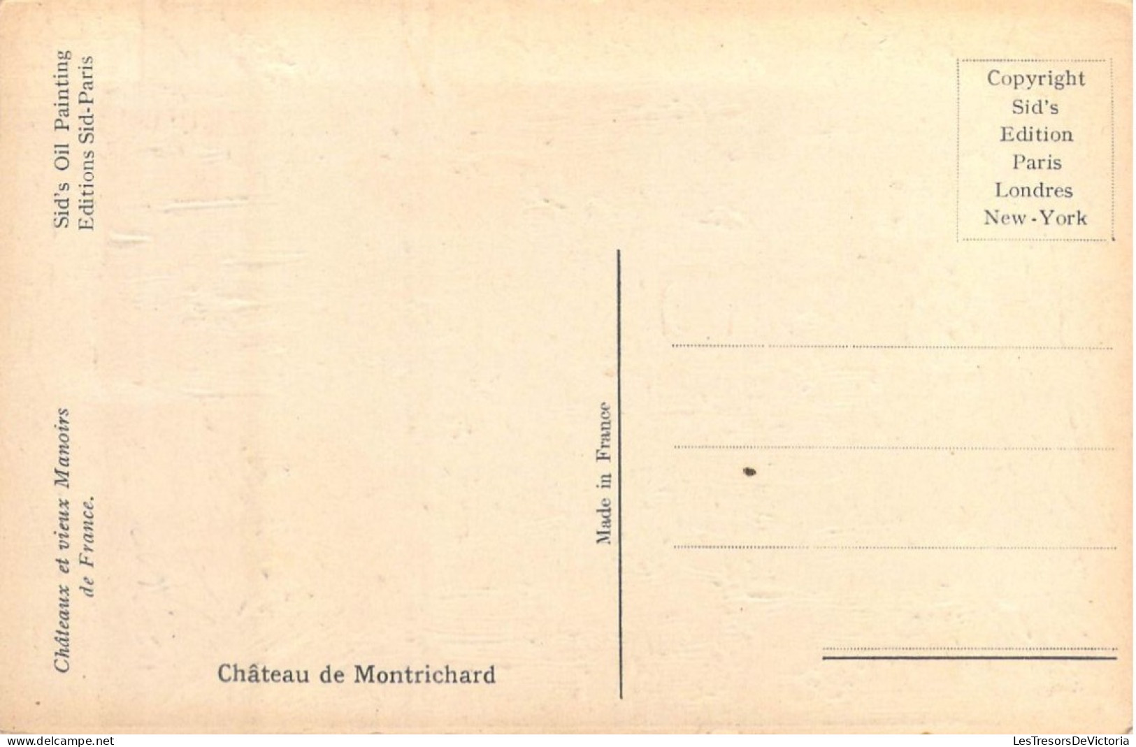 FRANCE - 41 - Château De Montrichard - Carte Postale Ancienne - Montrichard