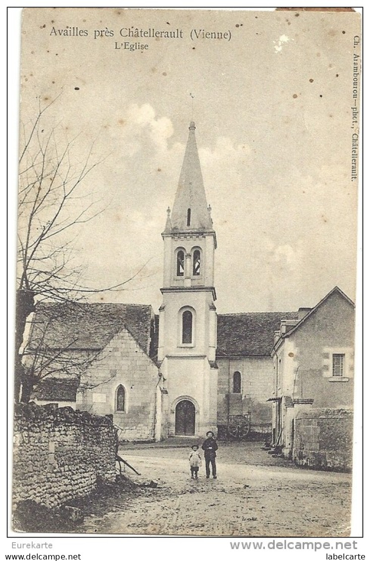 VIENNE 86.AVAILLES L EGLISE - Availles Limouzine