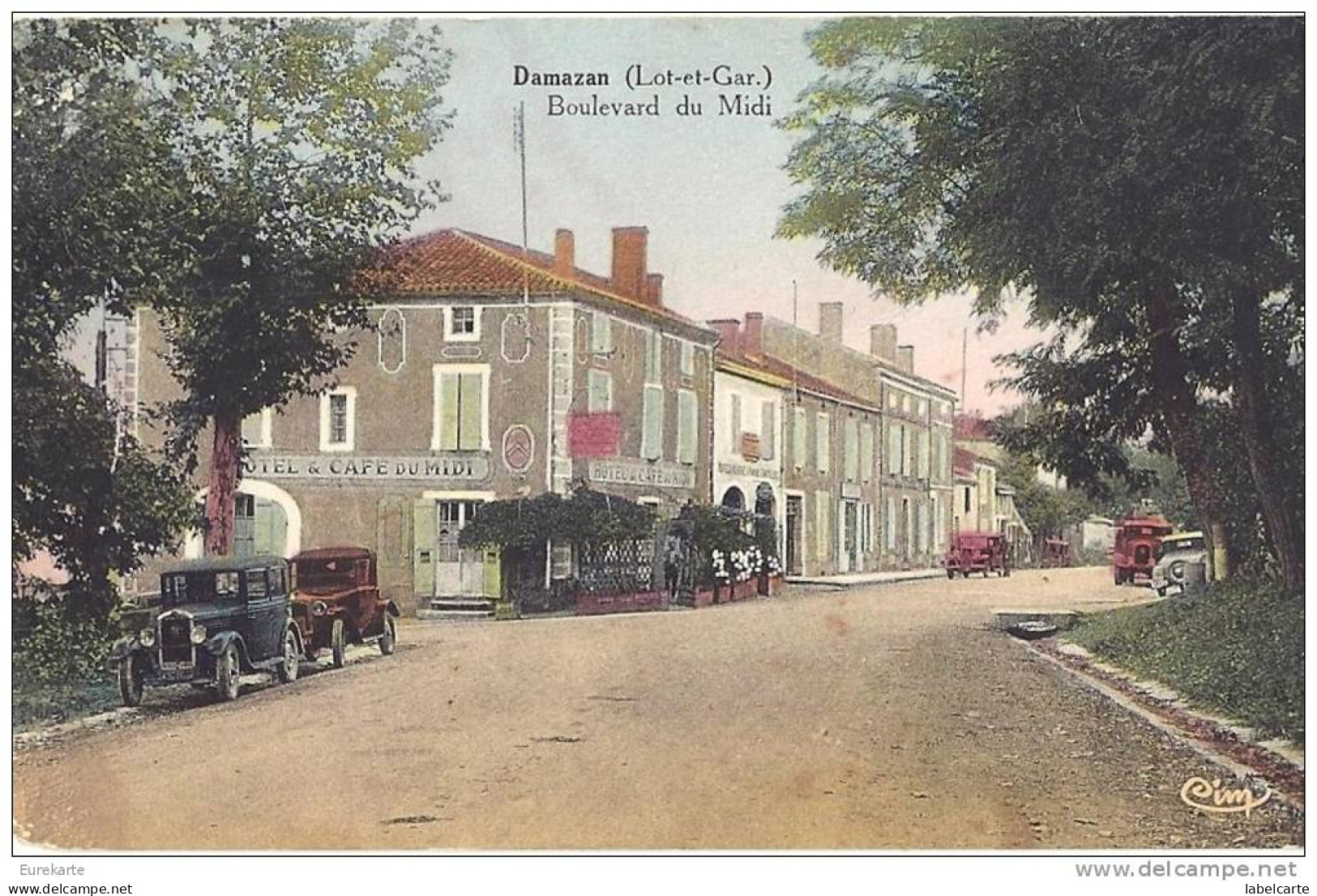 LOT ET GARONNE 47.DAMAZAN.BOULEVARD DU MIDI. - Damazan