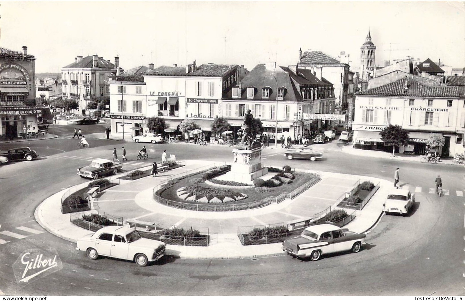 FRANCE - 16 - Cognac - Place Et Statue François 1er - Carte Postale Ancienne - Cognac