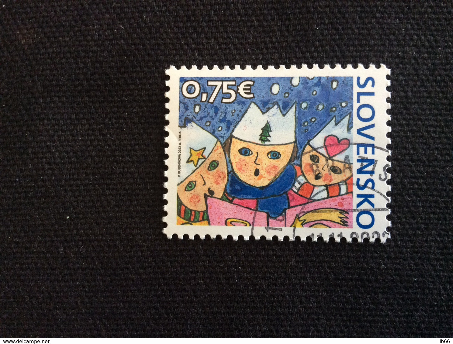 2022 Yvert 864 Pofis 780 Oblitéré La Poste De Noël Christmas Post - Used Stamps