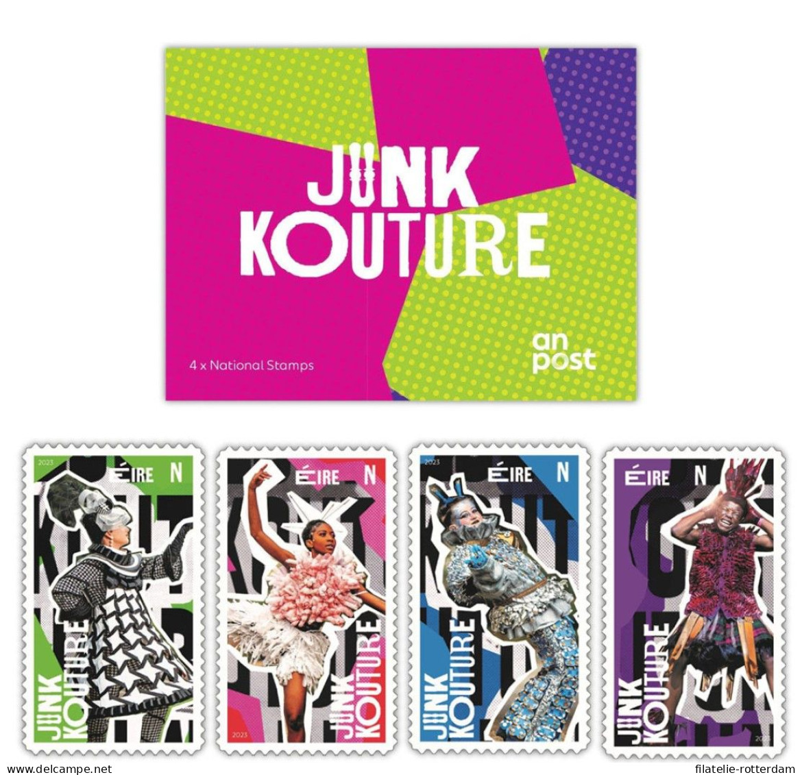 Ireland / Ierland - Postfris / MNH - Complete Set Junk Kouture 2023 - Nuevos