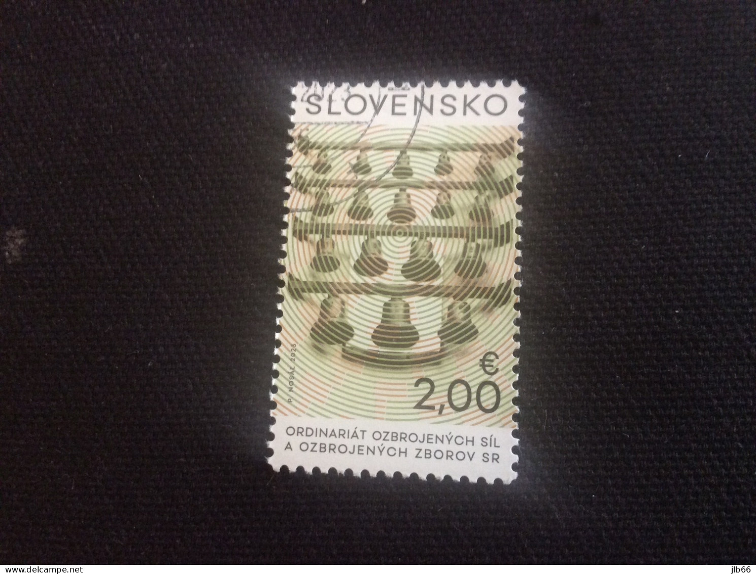 2023 Pofis 790 Yvert 876 Oblitéré 20 Ans De L’ Ordinariat Militaire Des Forces Armées - Used Stamps