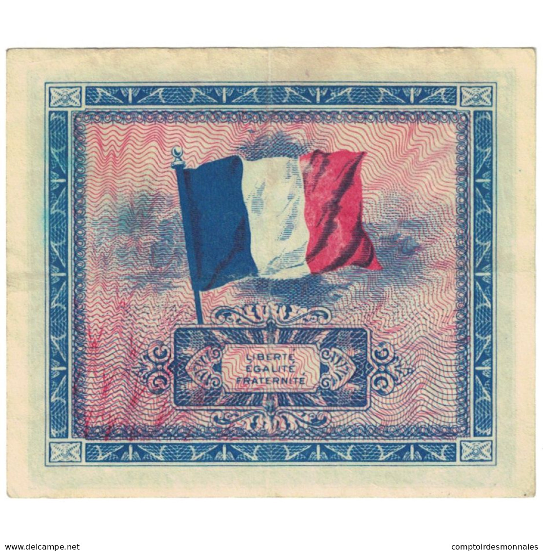 France, 2 Francs, 1944, 79418835, SUP, Fayette:VF16.2, KM:114a - 1944 Drapeau/France
