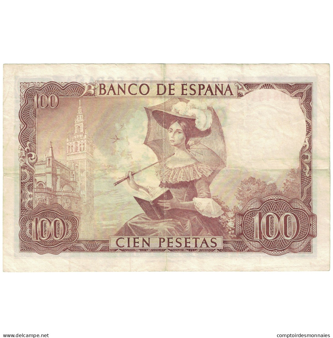 Billet, Espagne, 100 Pesetas, 1965, 1965-11-19, KM:150, TTB - 100 Peseten