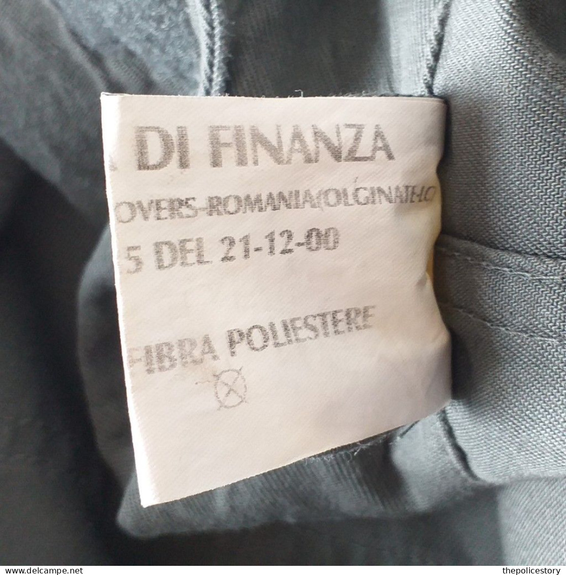 Giacca vintage da O.P. della GdF del 2000 etichettata ottima senza fregi