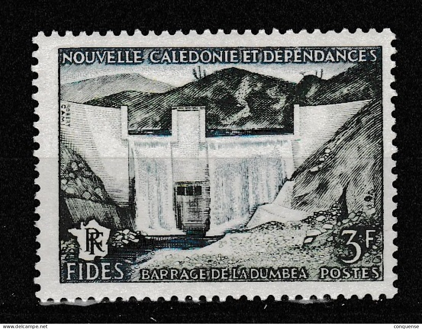 NUEVA  CALEDONIA  FRANCESA   1956  ** MNH  YVERT 287  F.I.D.E.S  BUENO - 1956 F.I.D.E.S.