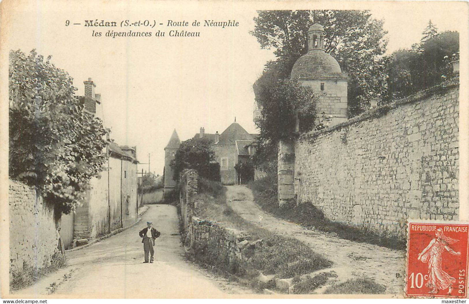MÉDAN Route De Néauphle, Les Dépendances Du Château - Medan
