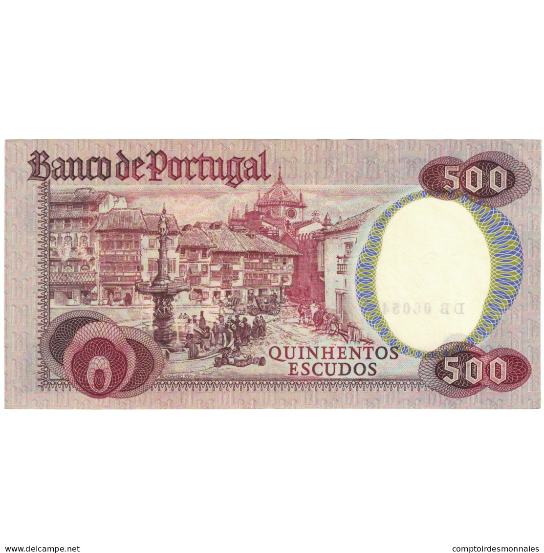 Billet, Portugal, 500 Escudos, 1979, 1979-10-04, KM:177a, TTB+ - Portugal