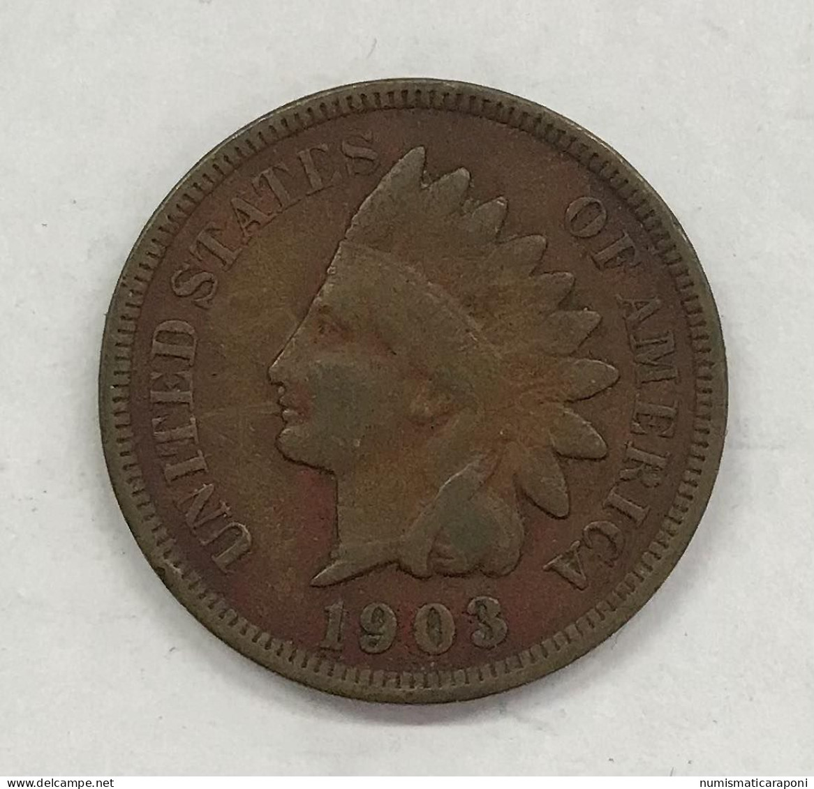 USA  U.s.a. 1 CENT 1903 INDIAN HEAD Km#90a  E.673 - 1859-1909: Indian Head