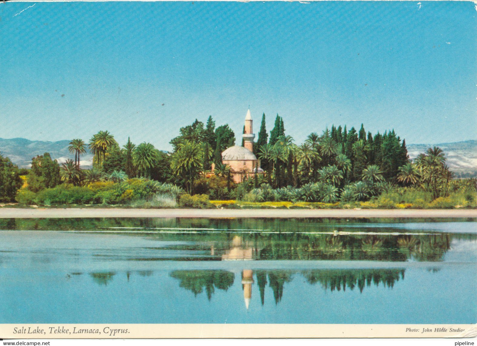 Cyprus  Postcard Sent To Germany 3-10-1979 ( Salt Lake Tekke Larnaca) - Chypre