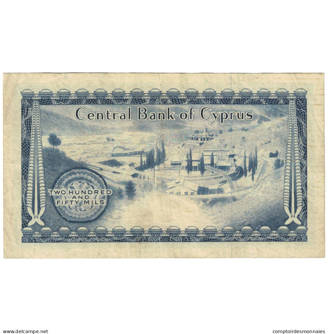 Billet, Chypre, 250 Mils, 1979, 1979-06-01, KM:41c, TTB - Cyprus