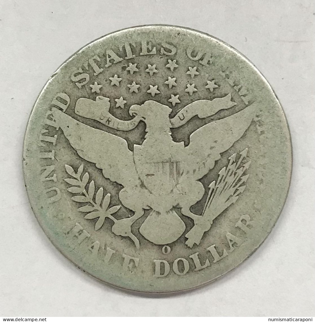 USA U.s.a. 1908 O  Mezzo Dollaro Half Dollar Barber E.680 - 1892-1915: Barber