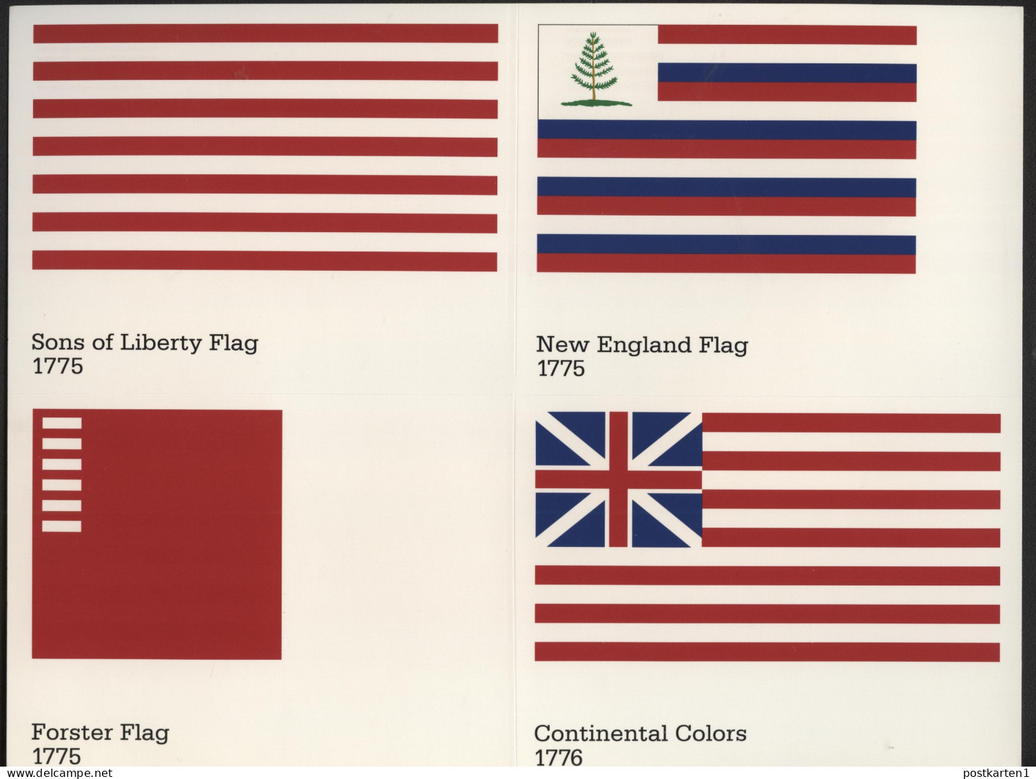 UX320a-36a Postal Cards 5 Sheetlets Of Four STARS AND STRIPES 2000 Cat.$38.00 - 1981-00