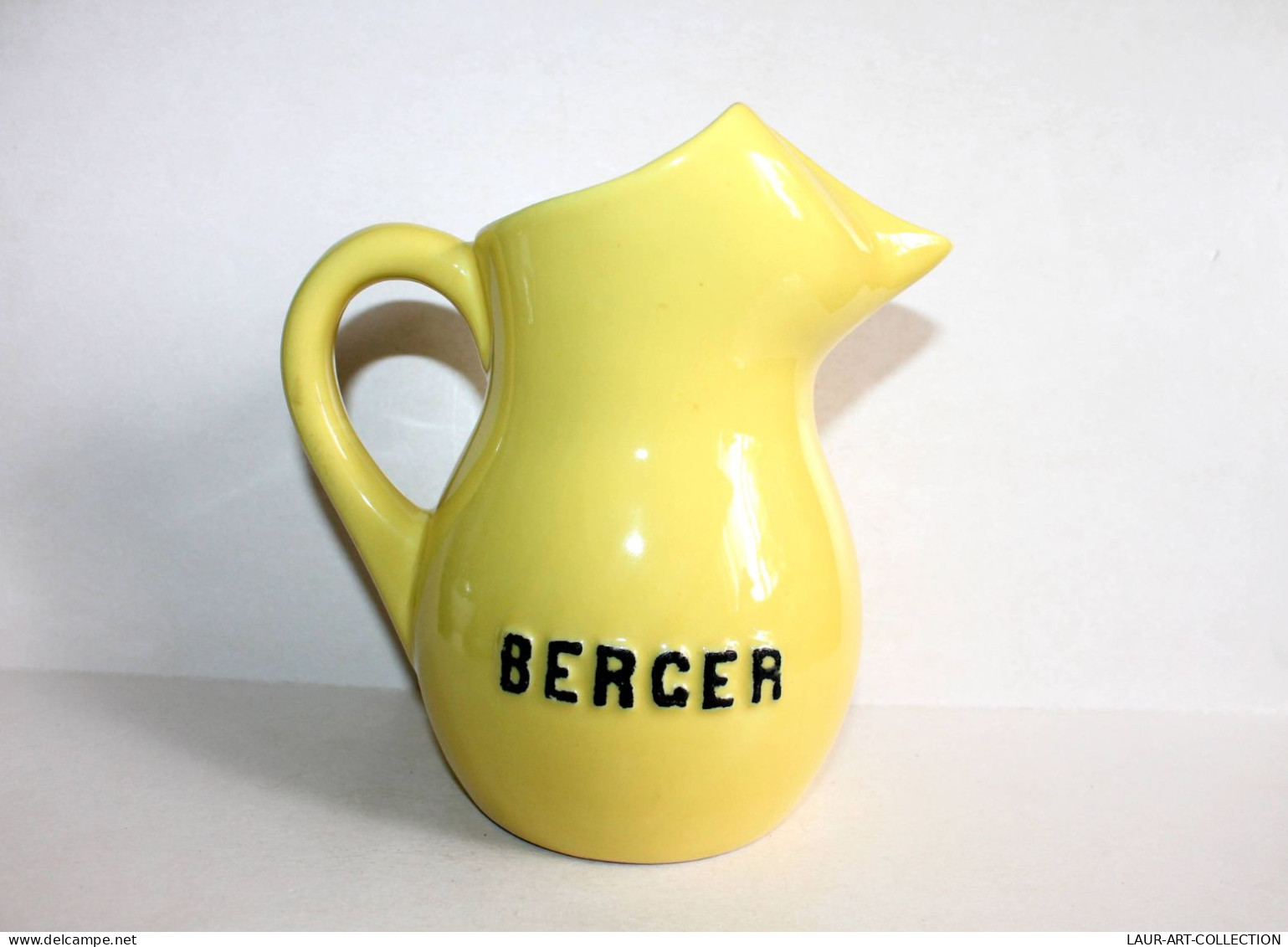 PICHET BROC CRUCHE BERGER En CERAMIQUE, RICARD DECO BAR BISTROT VINTAGE (1505.4) - Jugs