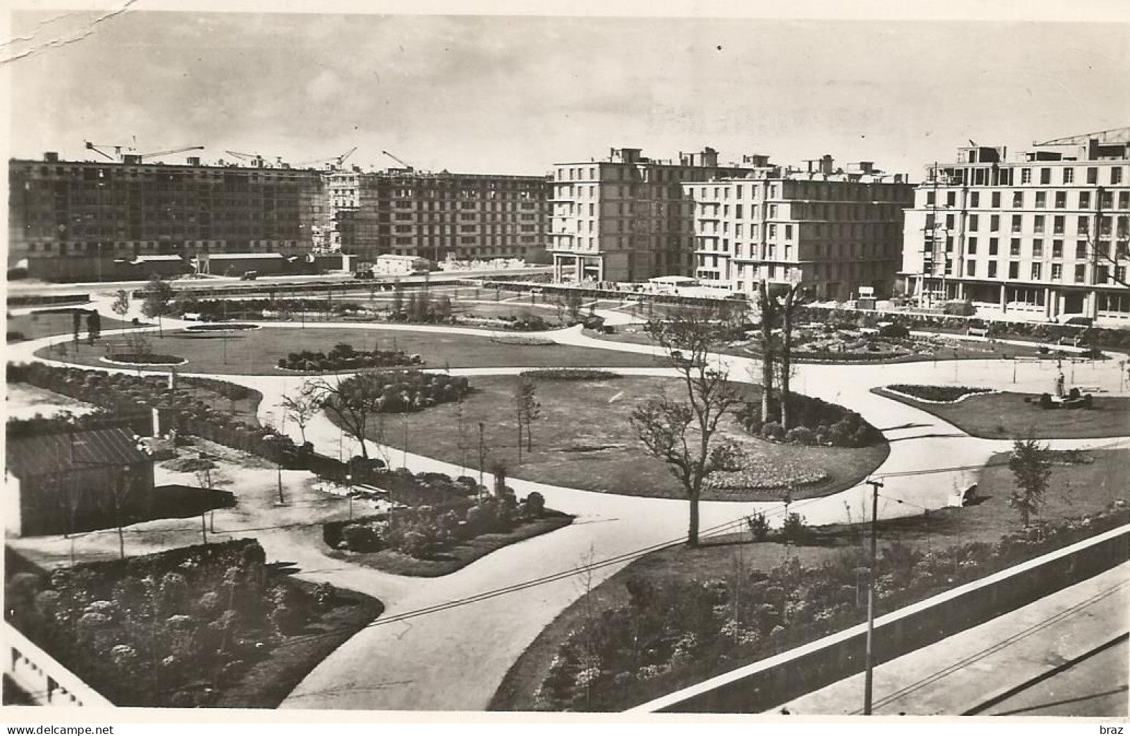 CPSM  Le Havre Jardin St Roch - Square Saint-Roch