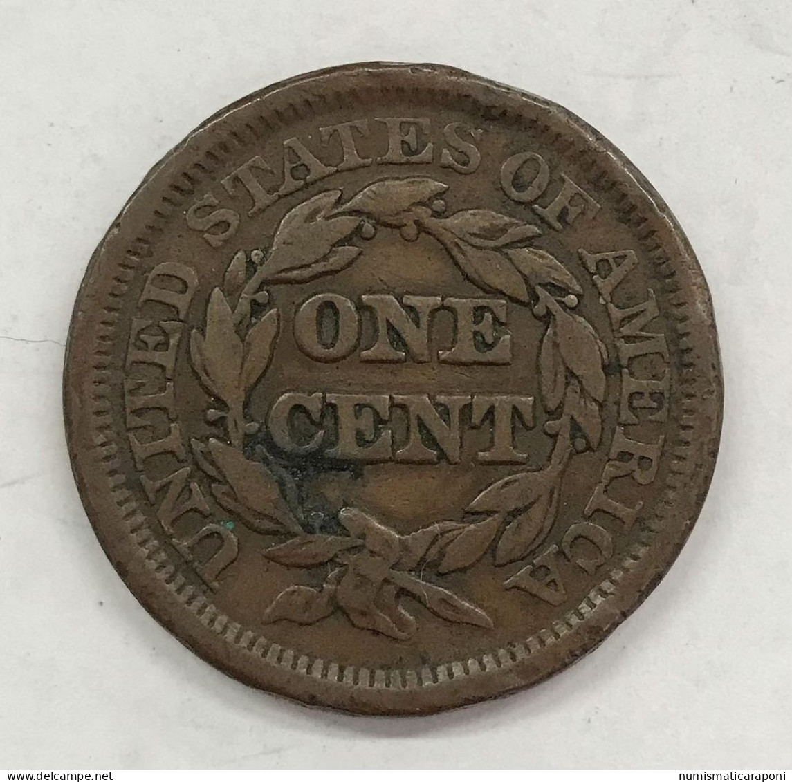 USA  U.s.a. 1 CENT 1847 Km#67 E.684 - 1840-1857: Braided Hair (Capelli Intrecciati)