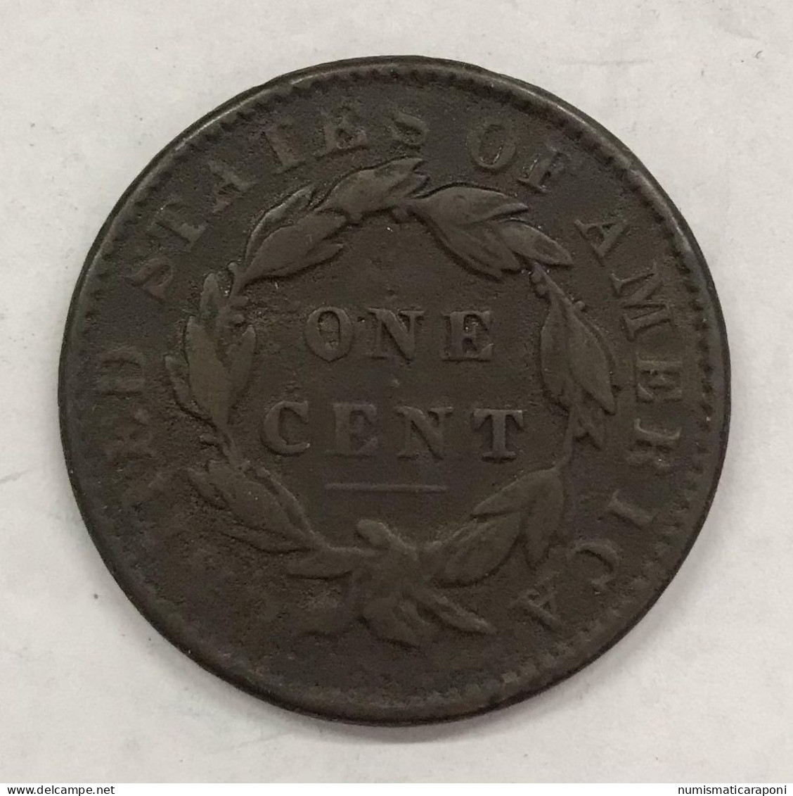 USA  U.s.a. 1 CENT 1834 Km#45 E.686 - 1816-1839: Coronet Head (Tête Couronnée)