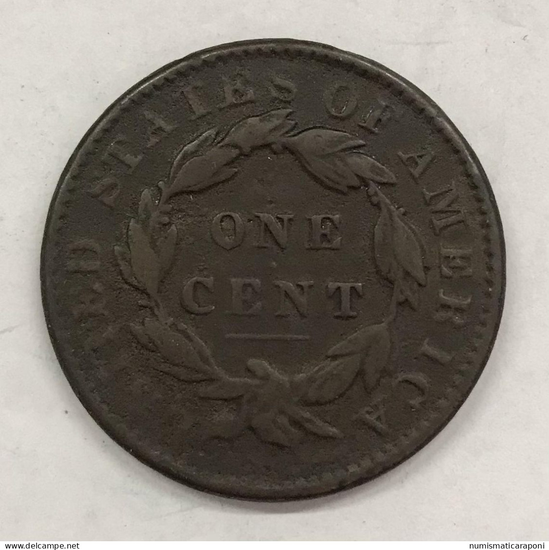 USA  U.s.a. 1 CENT 1834 Km#45 E.686 - 1816-1839: Coronet Head (Testa Coronata