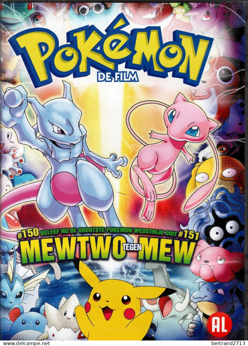 Pokemon De Film "Mewtwo Tegen Mew" - Infantiles & Familial