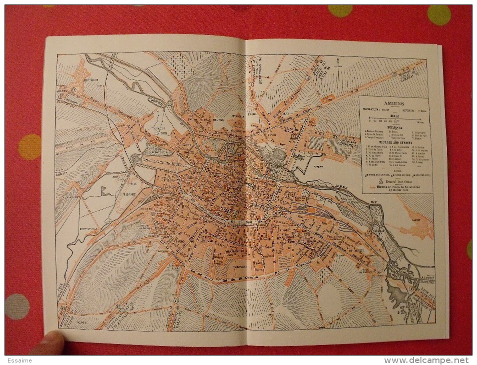 illustrated Michelin guides to the battle-fields (1914-1918). Amiens before and during the war. 1919