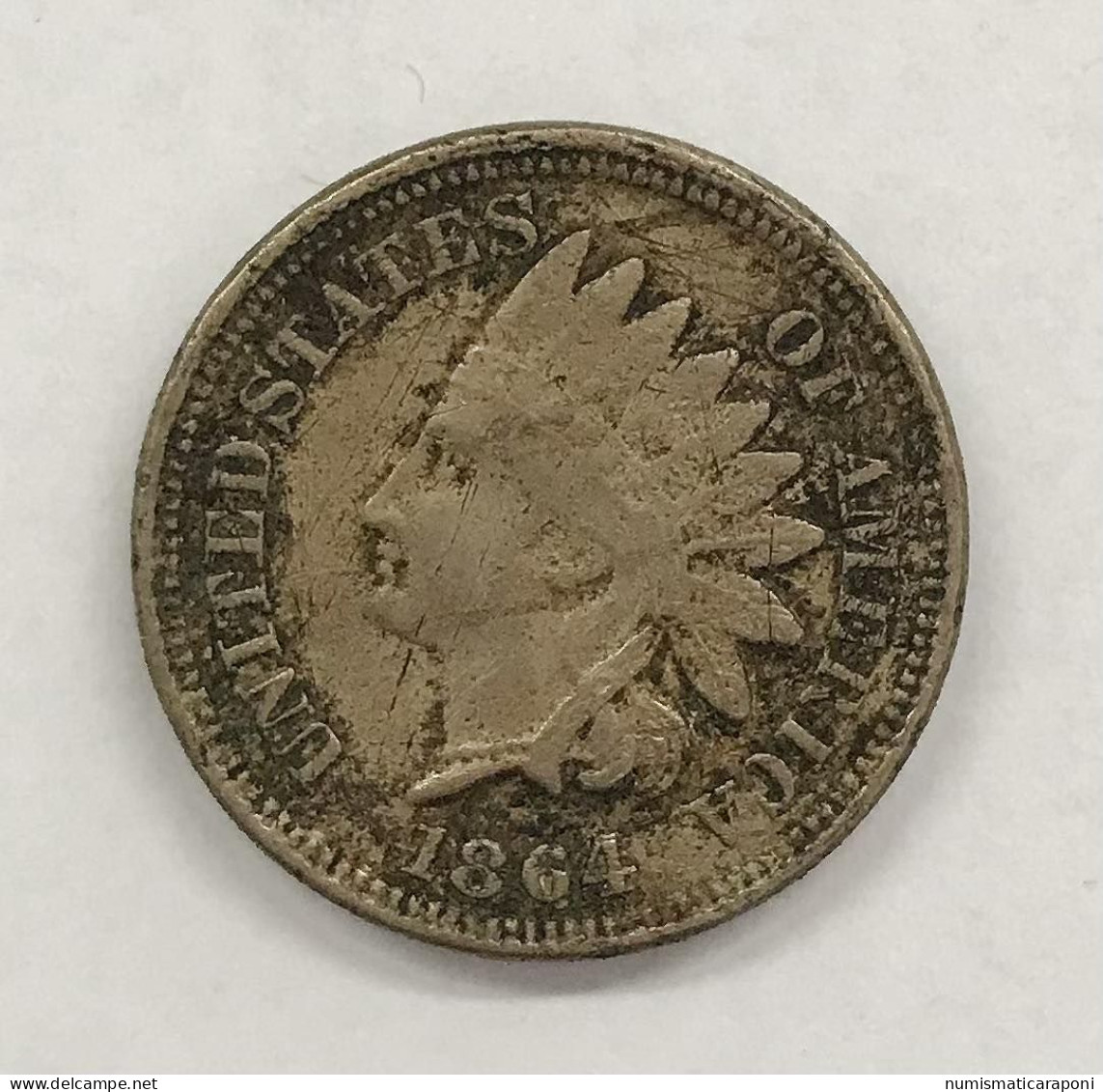 USA  U.s.a. 1 CENT 1864 INDIAN HEAD Km#90  E.691 - 1859-1909: Indian Head