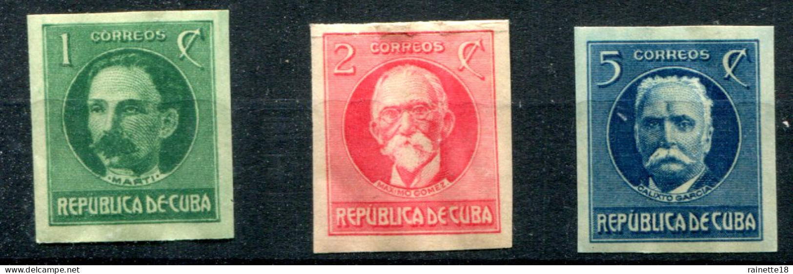 Cuba  (république)                 175/176 ** - 179 ** - Neufs