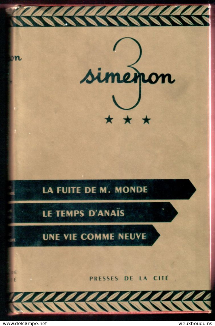 Collection : Trio. Tome 3. Voir Titres Sur Scan (G. Simenon) 1957 - Autori Belgi