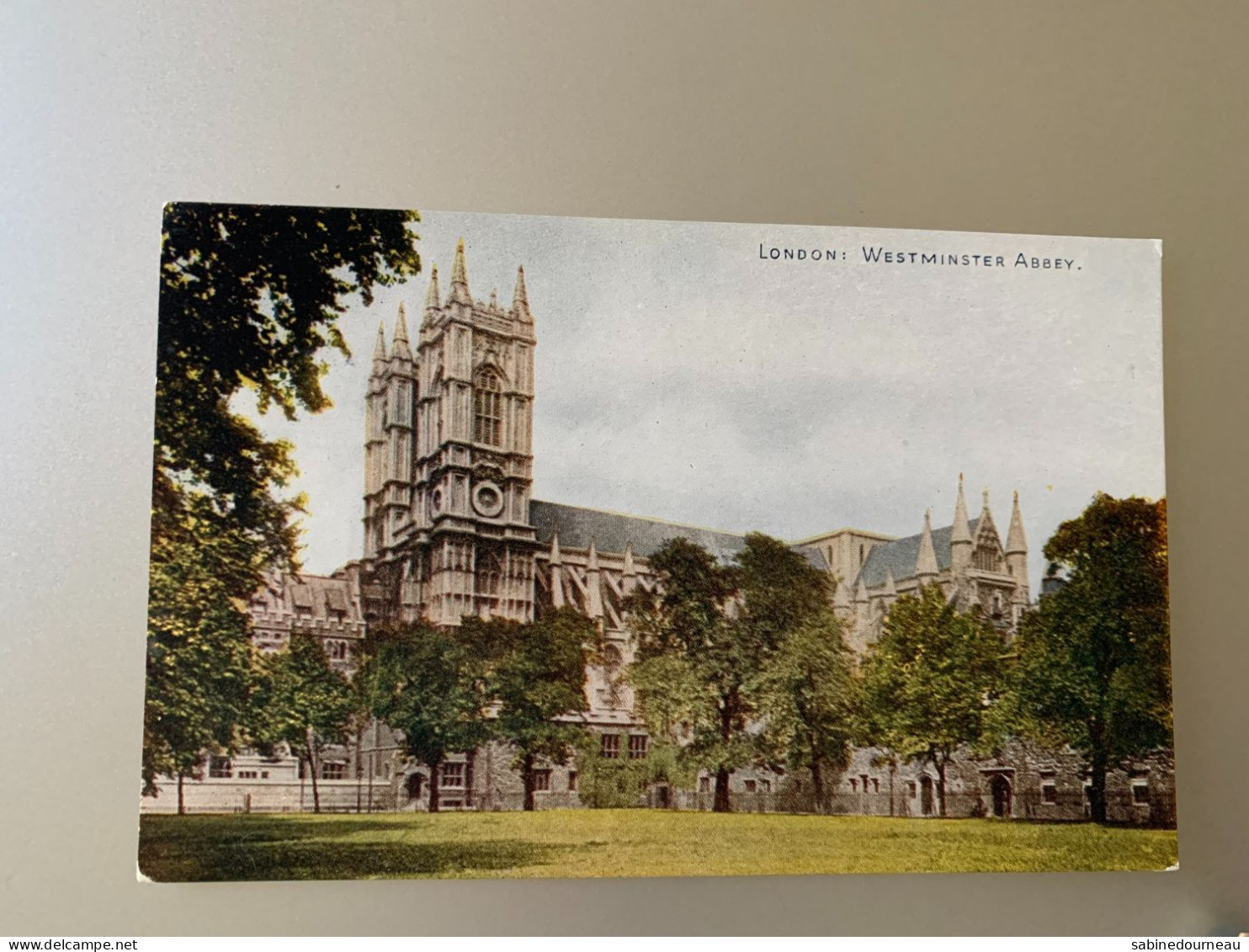 LONDON WESTMINSTER ABBEY ANGLETERRE CPSM FORMAT CPA - Westminster Abbey