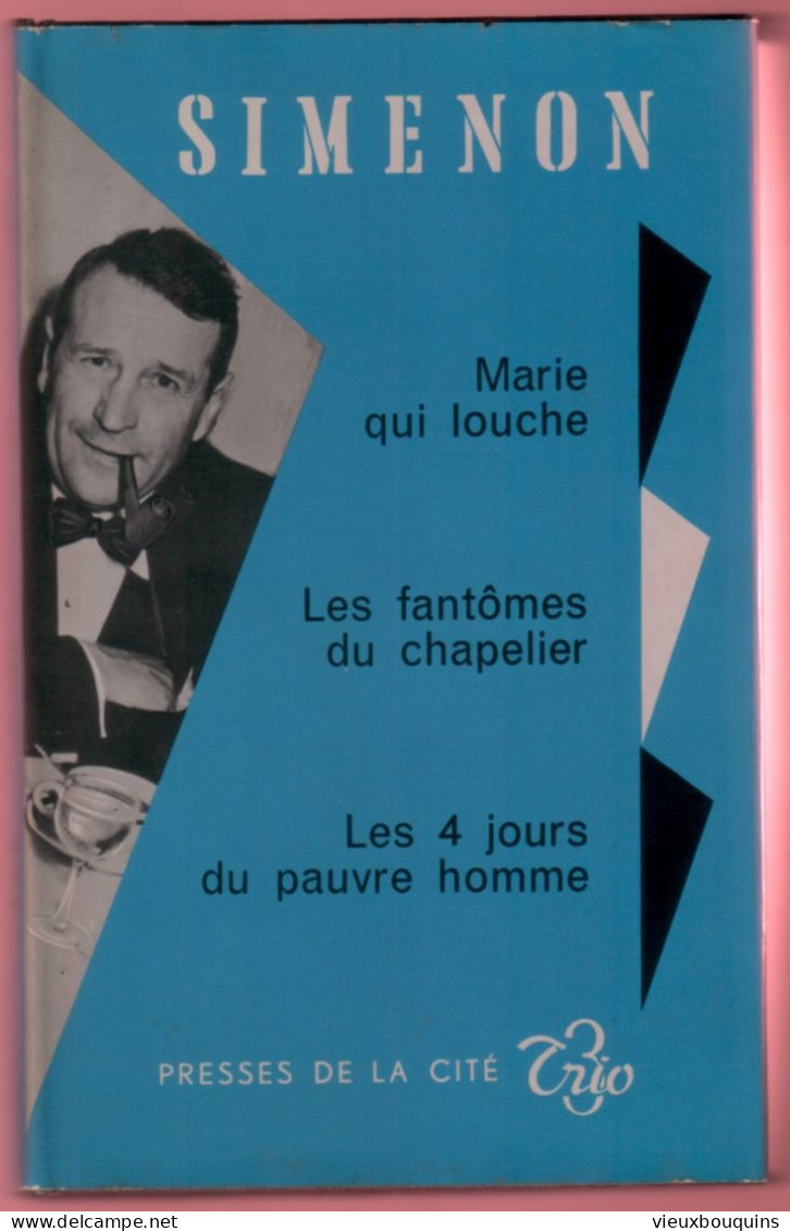 Collection : Trio. Tome 6. Voir Titres Sur Scan (G. Simenon) 1960 - Auteurs Belges