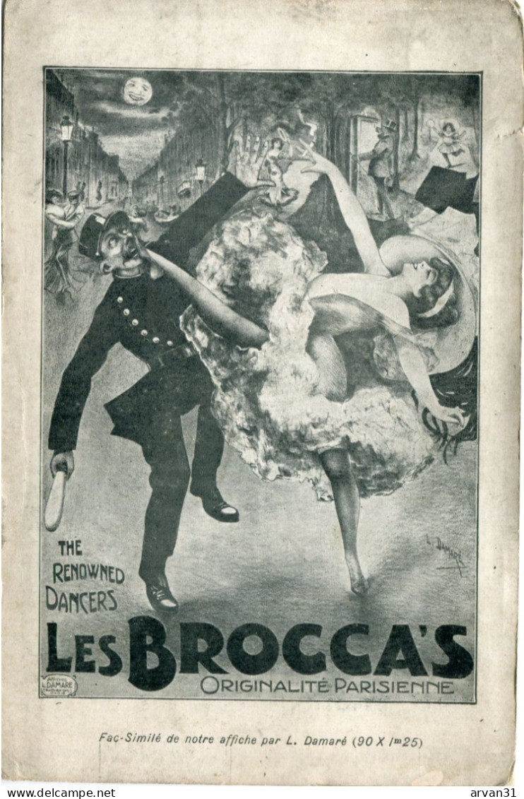 LES BROCCA' S  - ORIGINALITES PARISIENNES - - Cabarets
