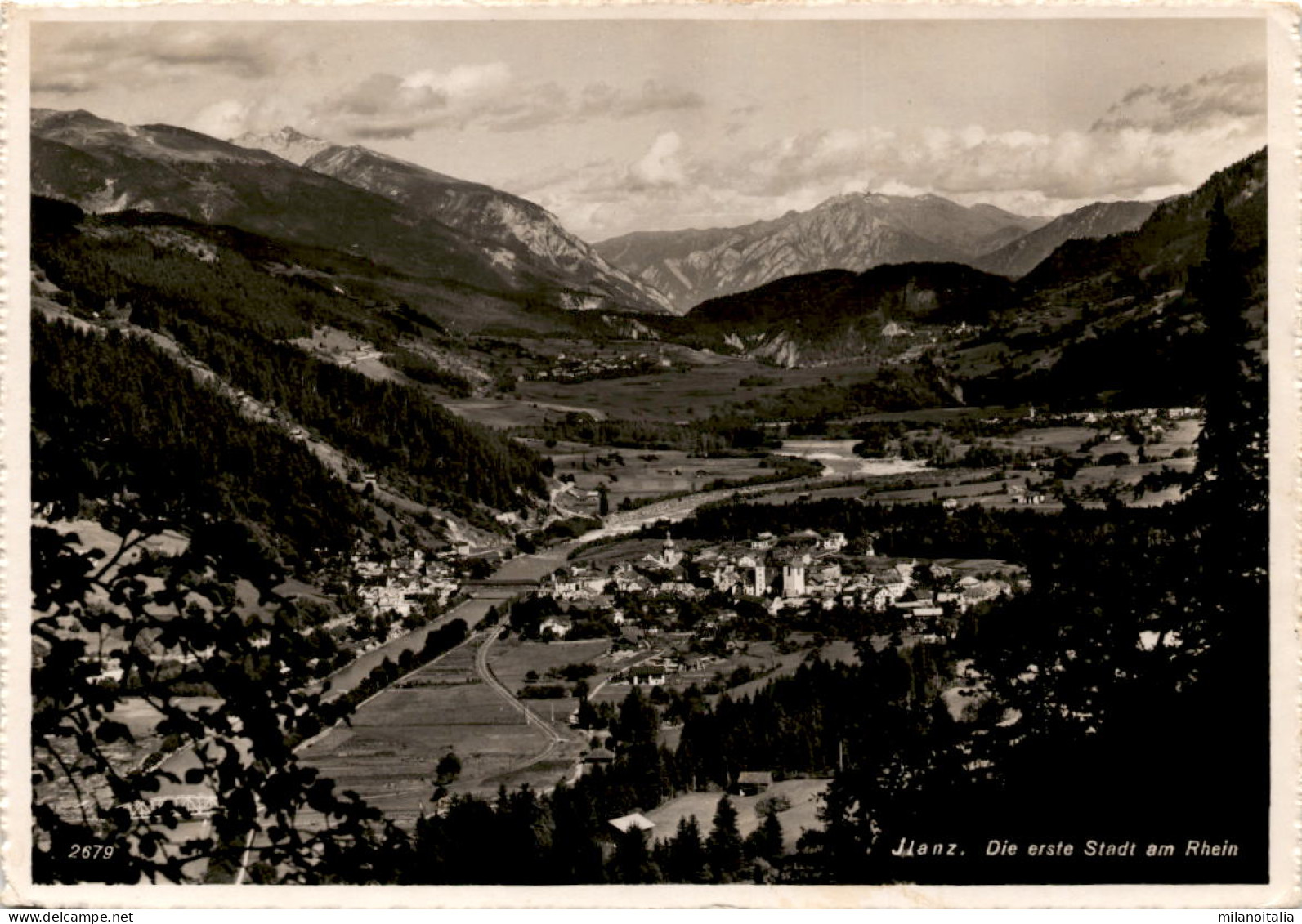 Ilanz - Die Erste Stadt Am Rhein (2679) * 30. 7. 1938 - Ilanz/Glion