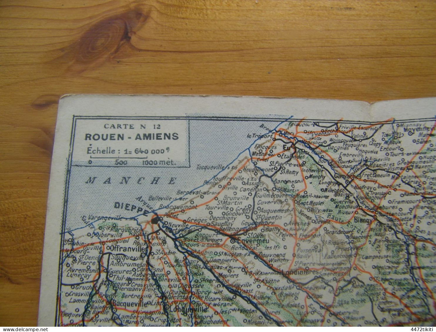 CPA - Dépliant - Correspondance Armées Militaire - Cartes N° 12 -  Rouen Amiens - 1914 - SUP (HD 22) - Nord-Pas-de-Calais