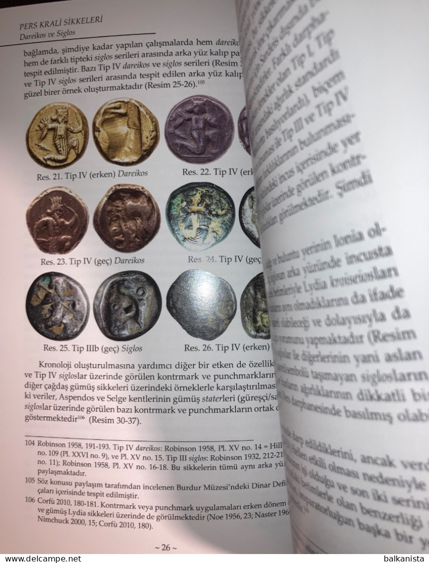 Coins Of Persian King Numismatic Anatolia Turkey Pers Krali Sikkeleri - Livres & Logiciels