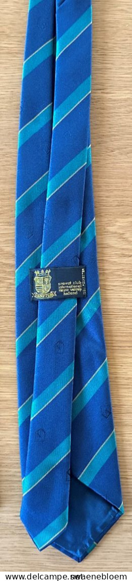 NL.- STROPDAS - AMRO - CRAVAT CLUB INTERNATIONAL NIEUW VENNEP HOLLAND. Necktie - Cravate - Kravate - Ties. - Krawatten