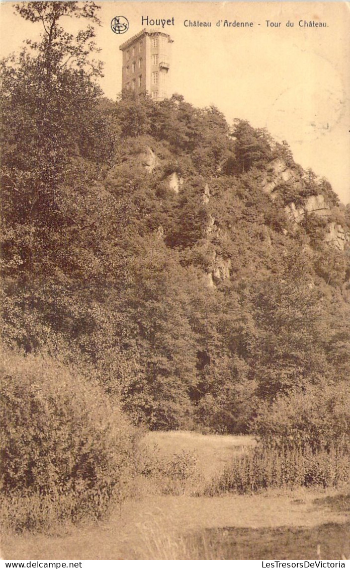 BELGIQUE - HOUYET - Château D'Ardenne - Tour Du Chateau - Carte Postale Ancienne - Houyet