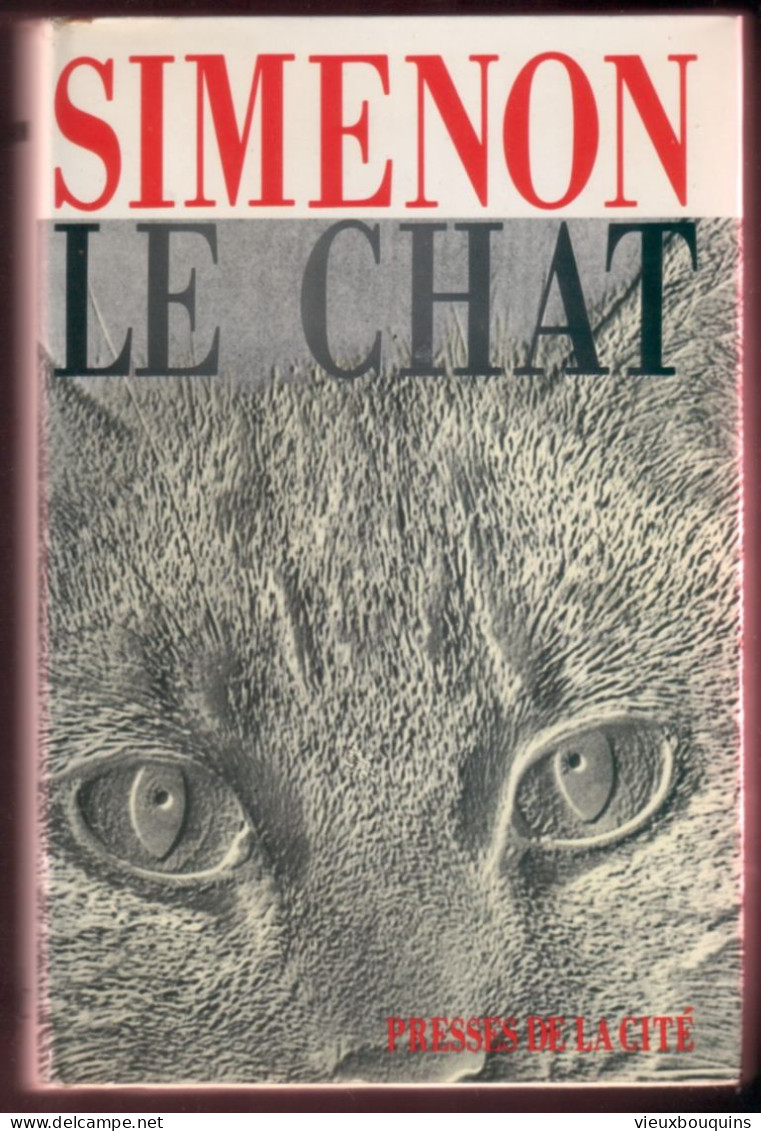 LE CHAT (G. Simenon) 1967 - Belgische Schrijvers