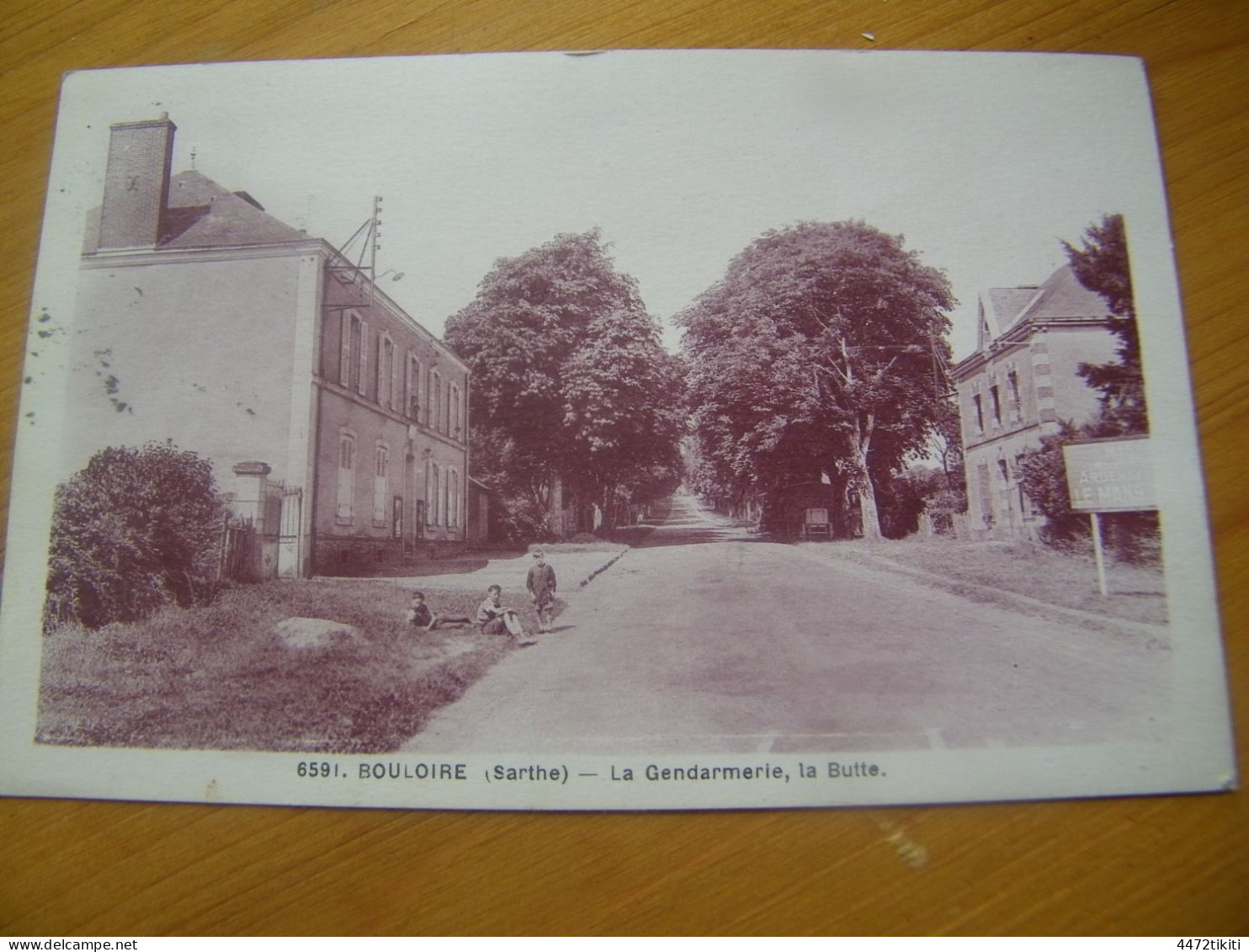 CPA - Bouloire (72) - La Gendarmerie - La Butte - 1952 - SUP (HD 28) - Bouloire