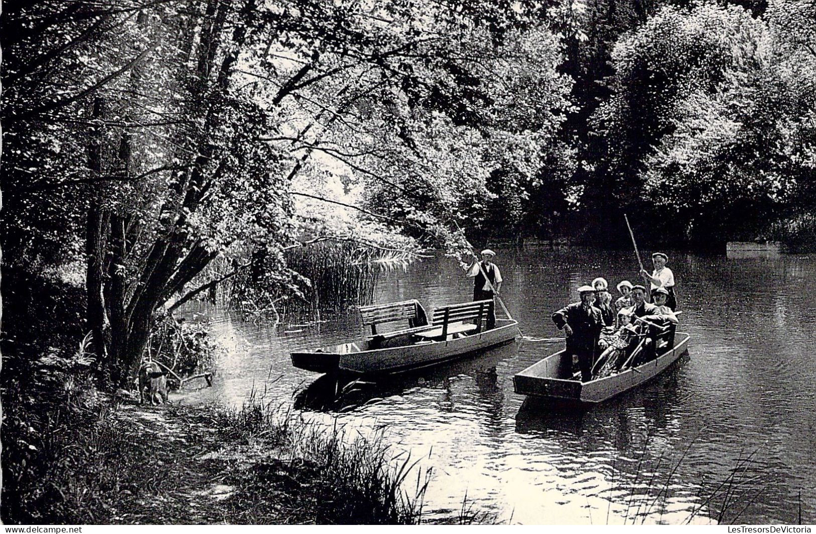 BELGIQUE - CHINY Sur SEMOIS - Descente En Barquettes De Chiny à Lacuisine - Carte Postale Ancienne - Chiny