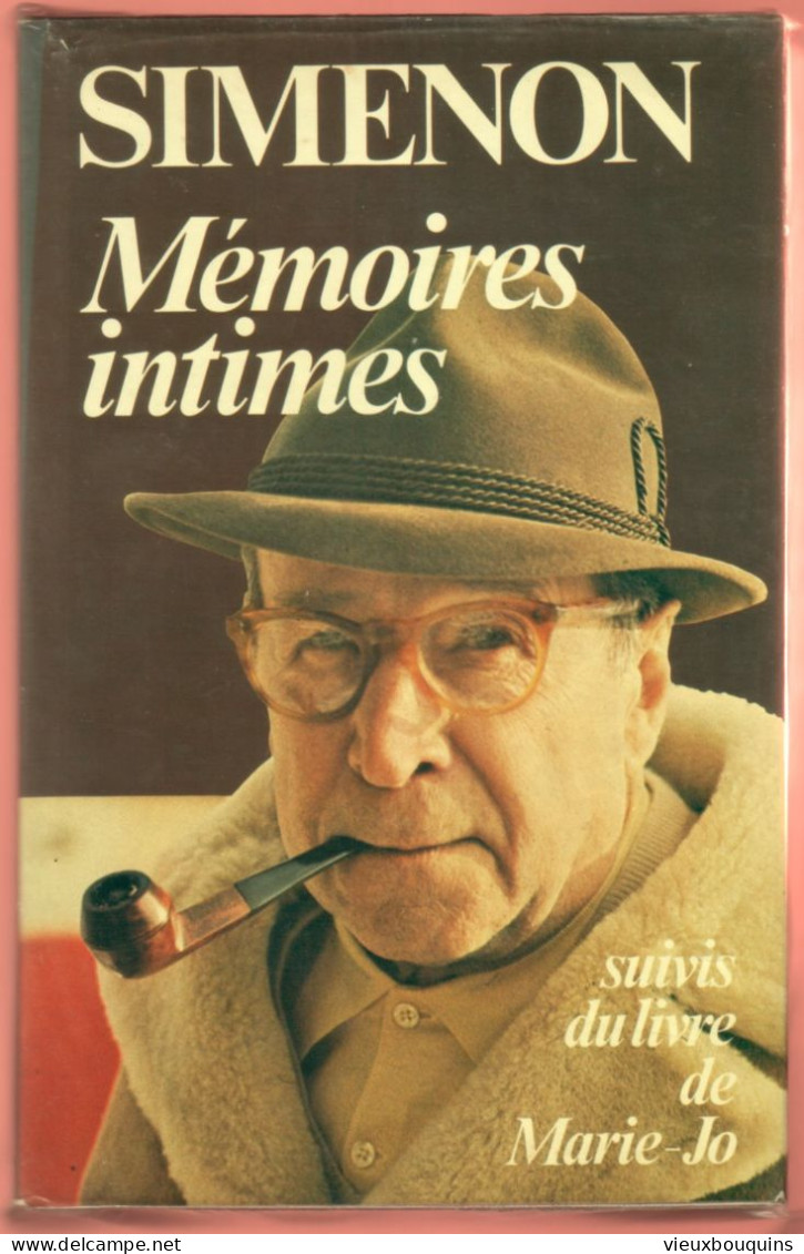 MEMOIRES INTIMES / LE LIVRE DE MARI-JO (G. Simenon) 1982 - Autores Belgas