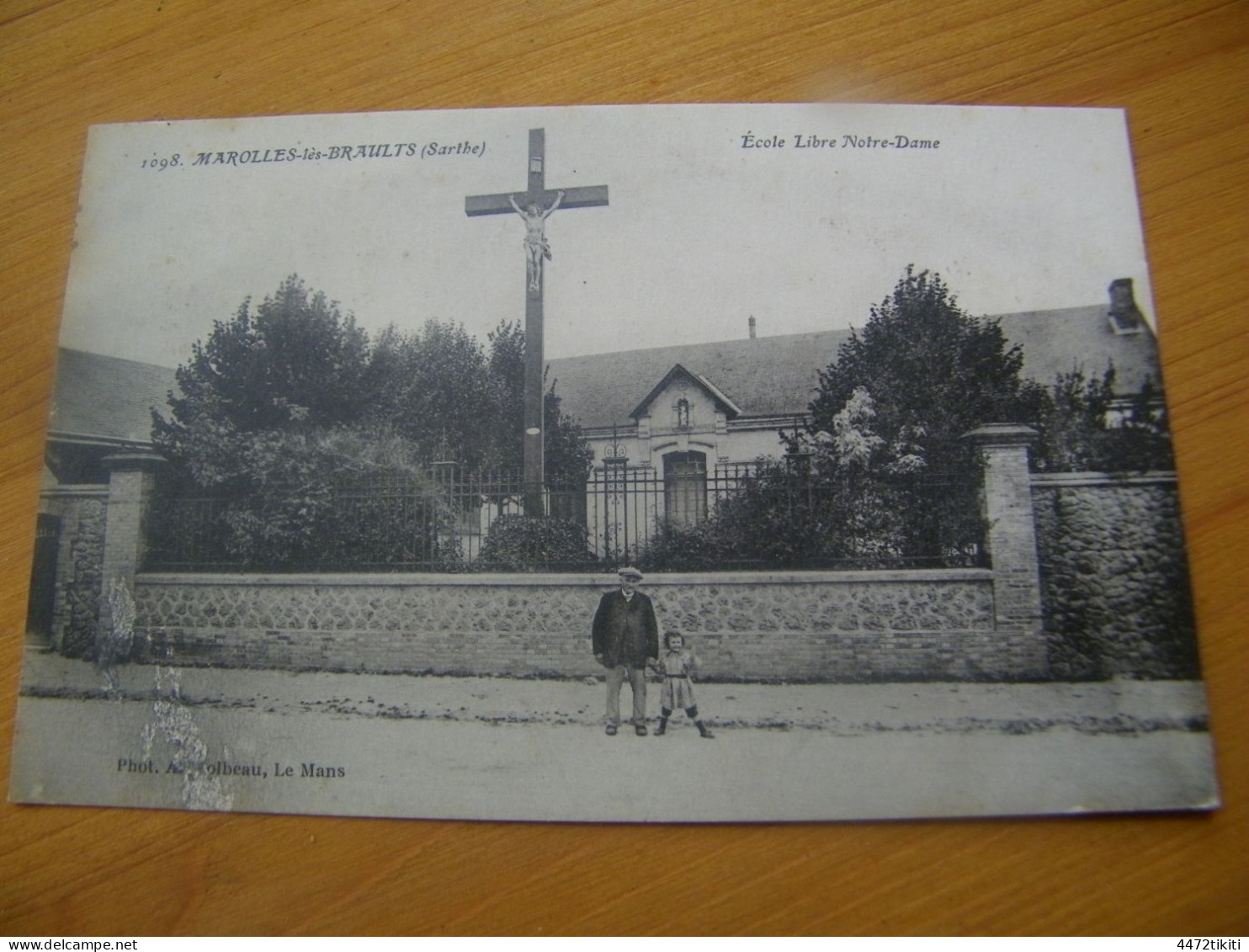 CPA - Marolles Les Braults (72) - Ecole Libre N.D. Notre Dame - 1930 - SUP (HD 30) - Marolles-les-Braults