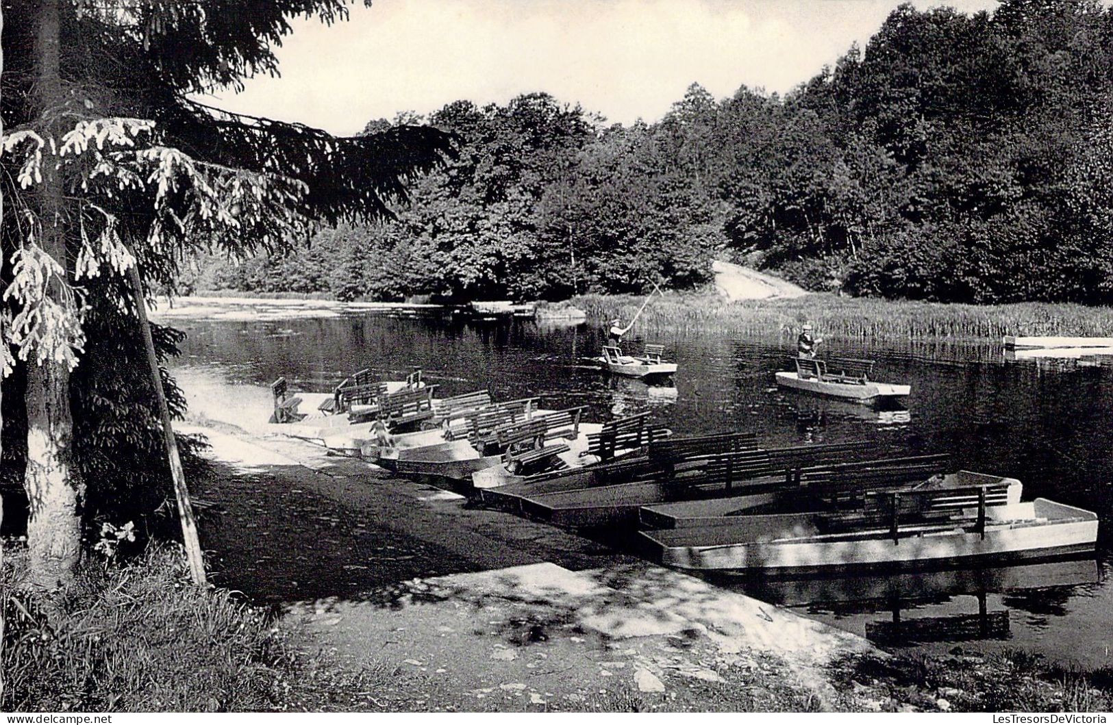 BELGIQUE - CHINY Sur SEMOIS - Descente En Barquettes De Chiny à Lacuisine - Embracadère - Carte Postale Ancienne - Chiny