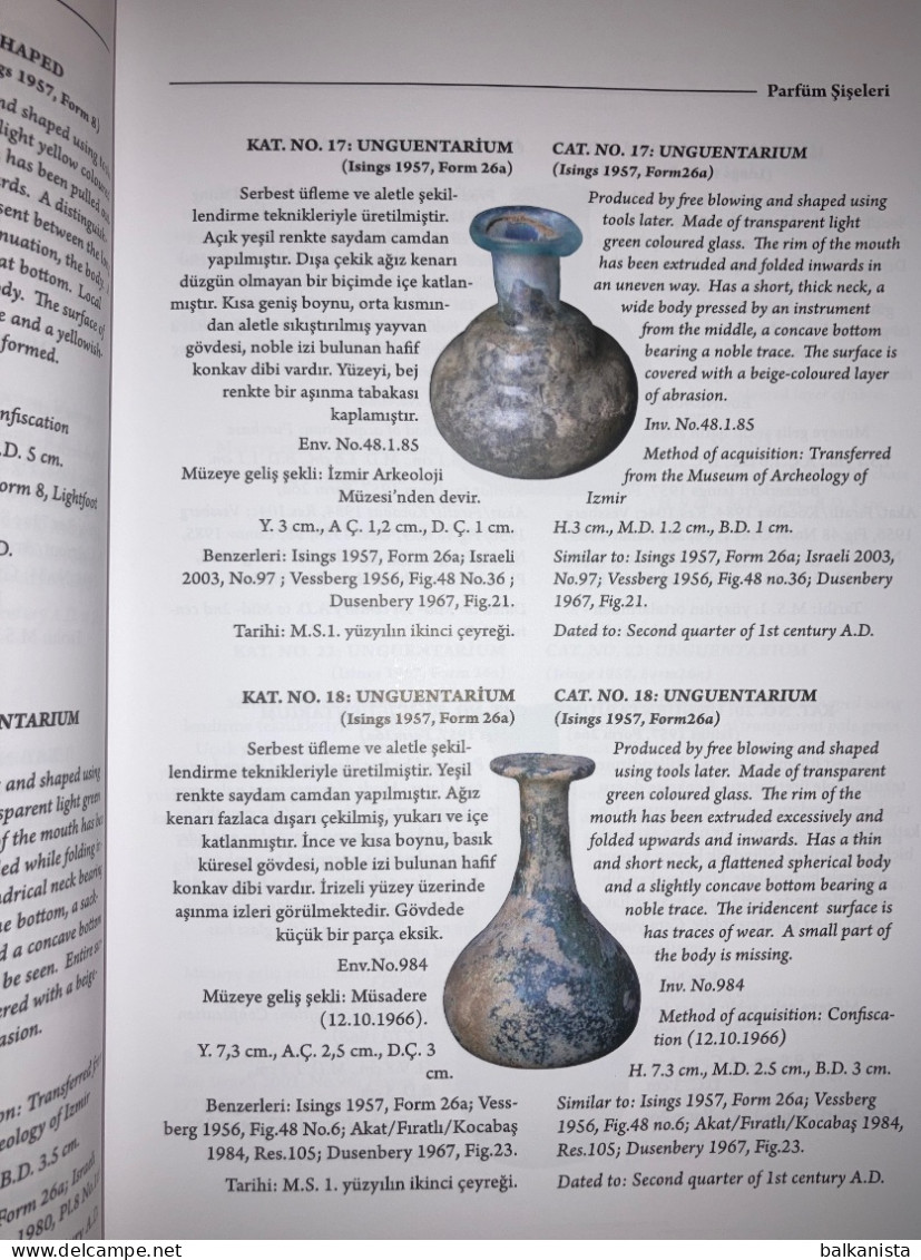 Glass Objects From Bergama Museum Archaeology Anatolia - Antigua