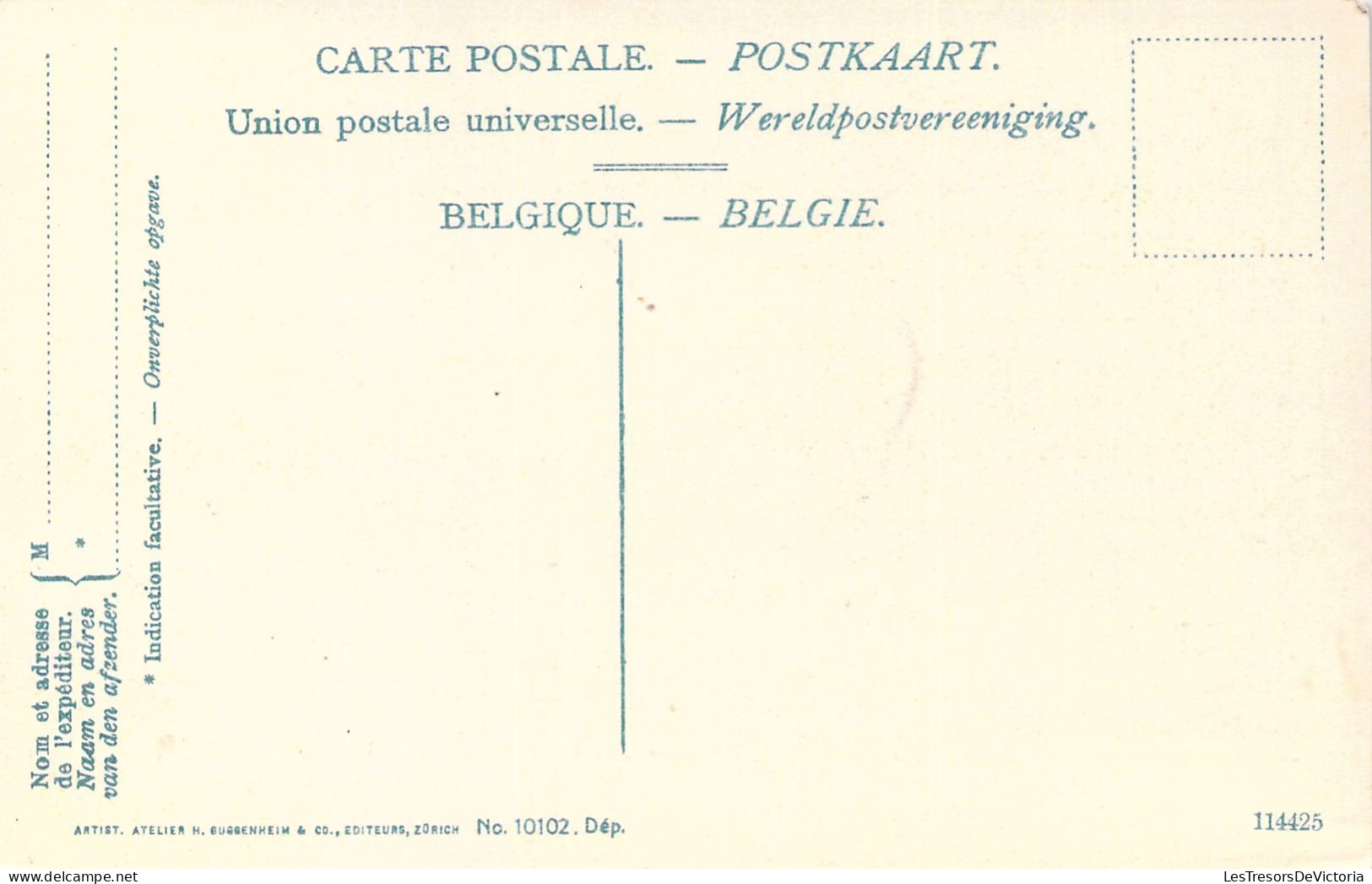 BELGIQUE - BRUGES - La Porte Ste Croix - Carte Postale Ancienne - Brugge