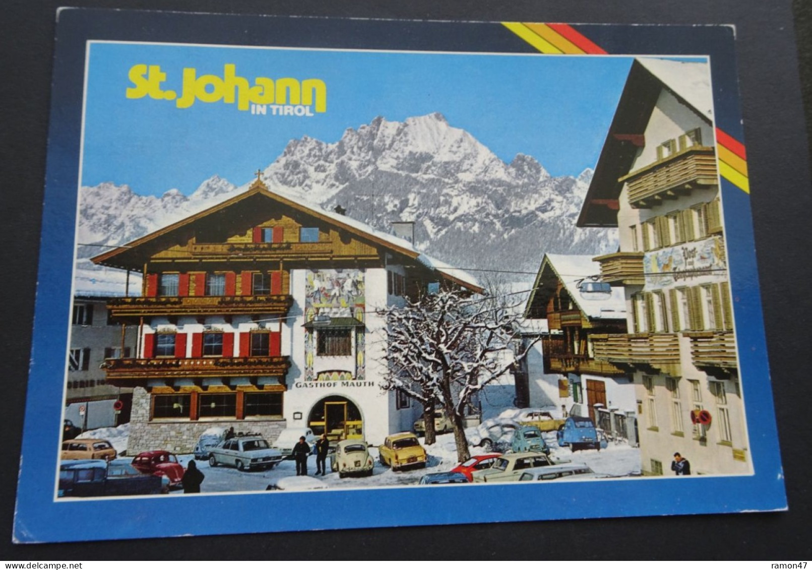 St.Johann In Tirol, Hauptplatz Mit Wilden Kaiser, Ansichtskartenverlag "Wilder Kaiser", Fotohaus Dieter Jöchler - # 3283 - St. Johann In Tirol