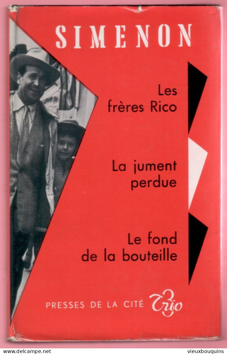 Collection : Trio. Tome 7. Voir Titres Sur Scan (G. Simenon) 1960 - Belgian Authors