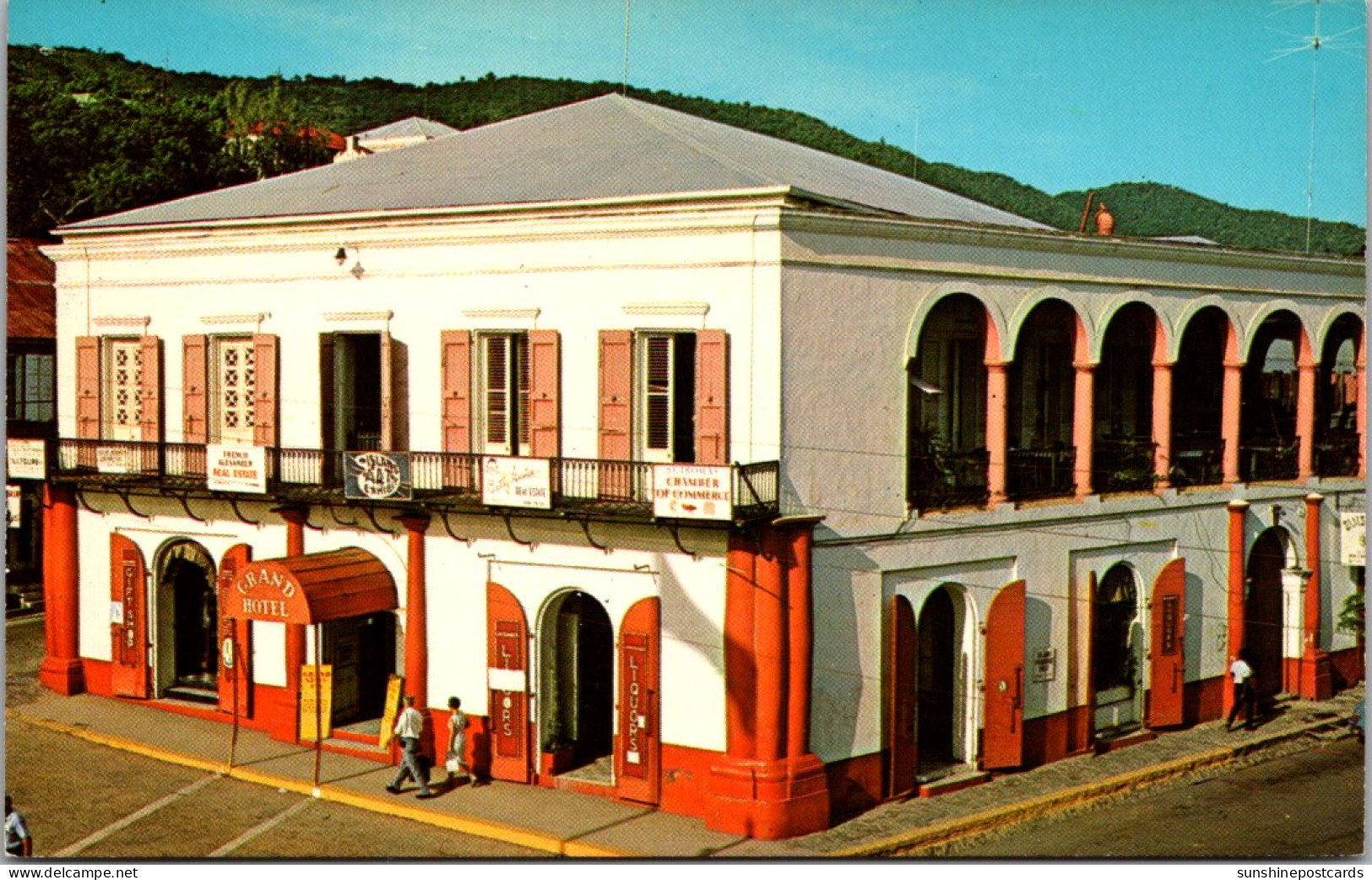 St Thomas Charlotte Amalie The Grand Hotel Opened In May 1841 - Isole Vergini Americane