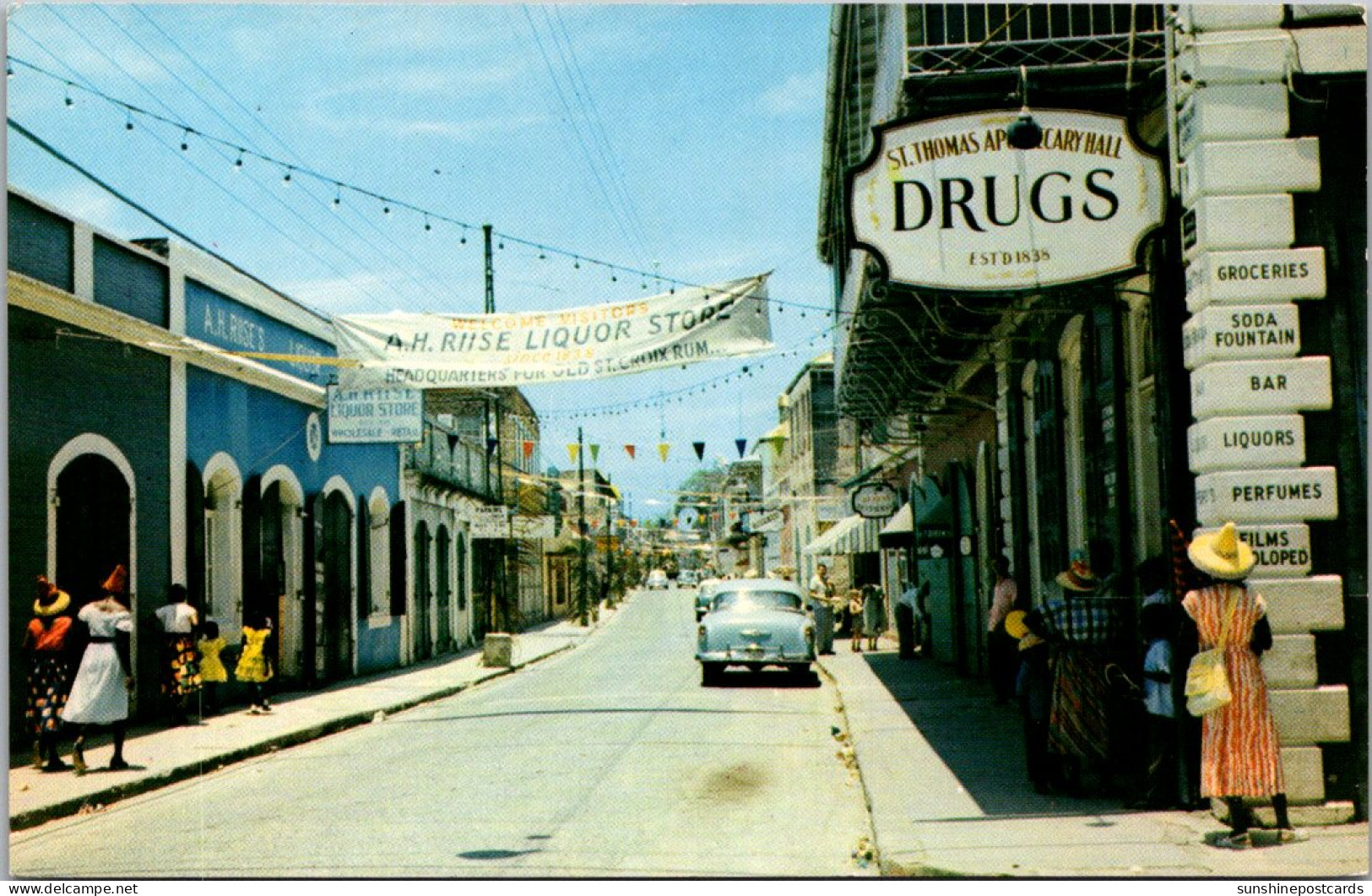 St Thomas Charlotte Amali Street Scene - Virgin Islands, US