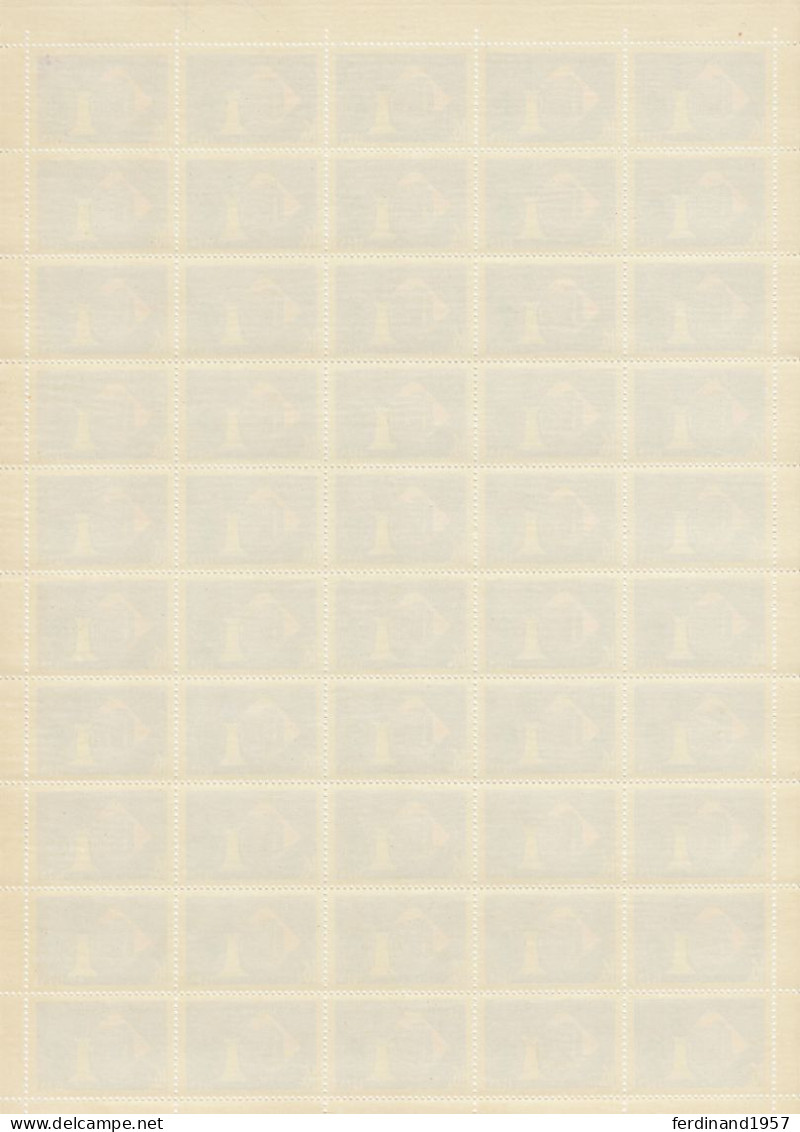 SU – 1963 Mi. 2765-A Als Postfrische** Bogen MNH - Feuilles Complètes